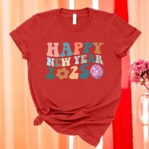 Happy New Year 2025, New Year Vibes T-Shirt Product Photo 2