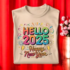 Happy New Year 2025 Sweatshirt Product Photo 2