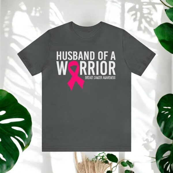 Husband Of A Warrior Cancer Support Squad T-Shirt Product Photo 1