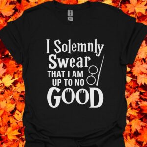 I Solemnly Swear That I Am Up To No Good Magical Mischief T-Shirt Product Photo 3