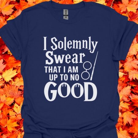 I Solemnly Swear That I Am Up To No Good Magical Mischief T-Shirt Product Photo 1