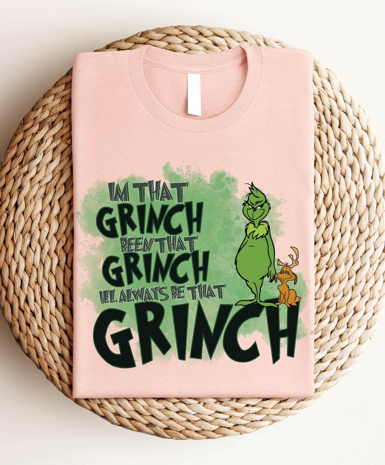 I'm That Grinch Been That Grinch Smoke T-Shirt Product Photo 2