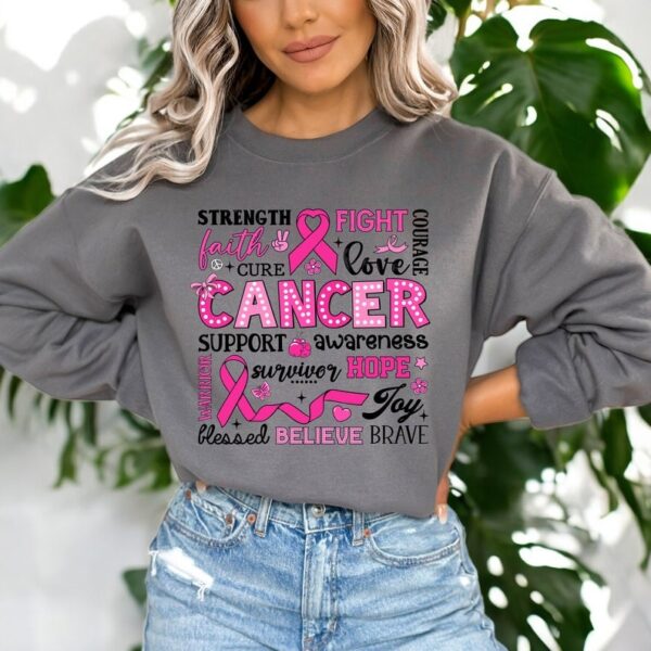 In October We Wear Pink Awareness Ribbon Shirt Product Photo 1