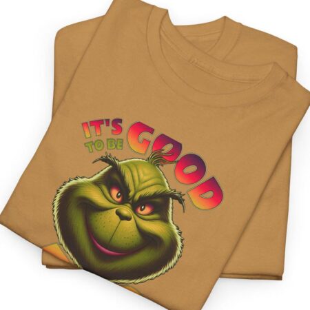 It's Good Bad Christmas Grinch Shirt Product Photo 1