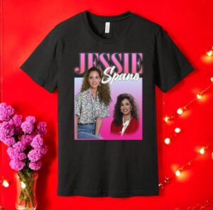 Jessie Spano Oversized Fashion T-Shirt Product Photo 2