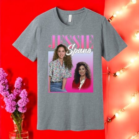 Jessie Spano Oversized Fashion T-Shirt Product Photo 1