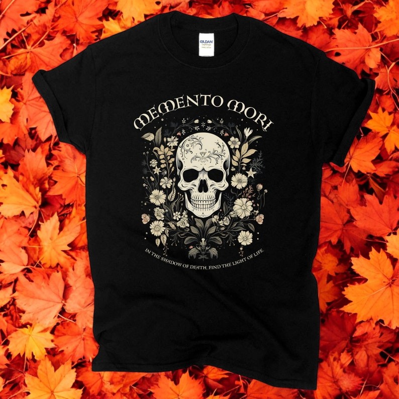 Memento Mori Stoic Shirt Product Photo 2