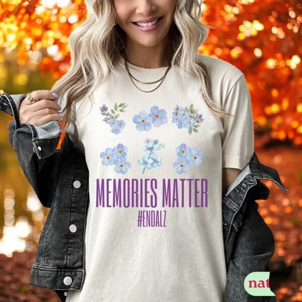 Memories Matter Endalz Fight Alzheimer's Dementia T-Shirt Product Photo 1