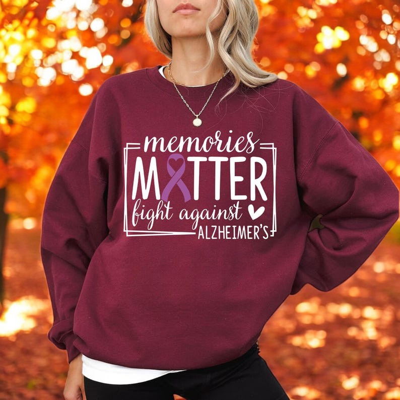 Memories Matter Fight Against Alzheimer Shirt Product Photo 2