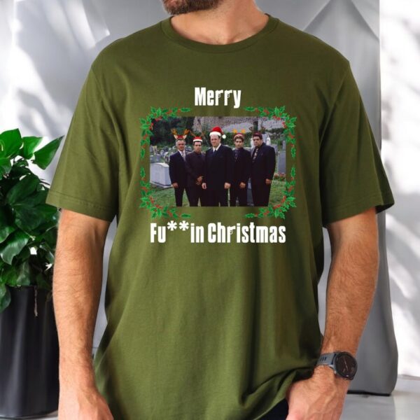 Merry Fuck In Christmas Shirt Product Photo 1