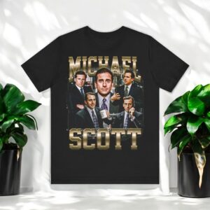 Michael Scott Vintage Bootleg Shirt Product Photo 3