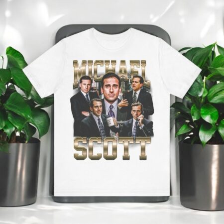 Michael Scott Vintage Bootleg Shirt Product Photo 1