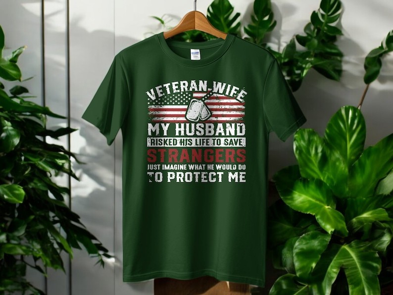 My Husband Risked His Life To Save Strangers Just Imagine What He Would Do To Protect Me T-Shirt Product Photo 2