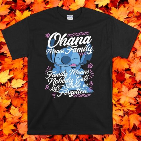 Ohana Means Family Stitch Shirt Product Photo 1