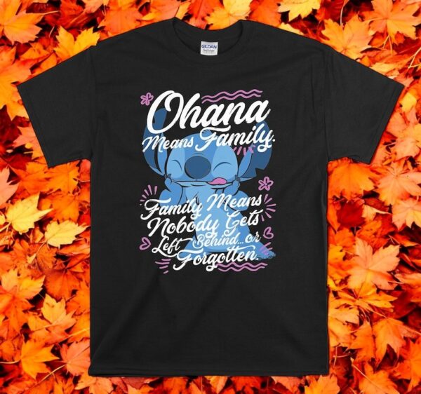 Ohana Means Family Stitch Shirt Product Photo 1