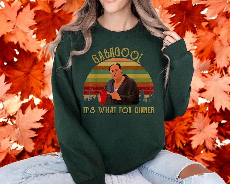 Pass The Gabagool, It's What's For Dinner Vintage Shirt Product Photo 2