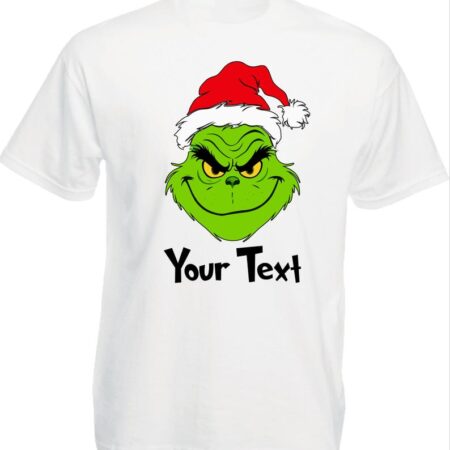 Personalised Grinch Christmas T-Shirt Product Photo 1