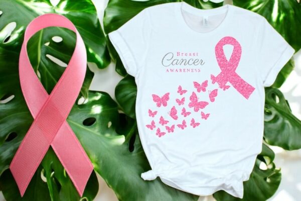 Pink Ribbon Hope Survivor Breast Cancer Shirt Product Photo 1