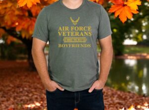 Proud Military Boyfriend Shirt Product Photo 3