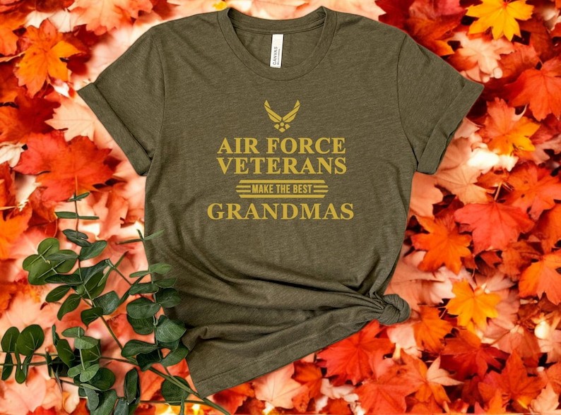 Proud Military Veteran Grandma Shirt Product Photo 2