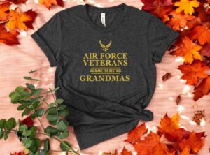 Proud Military Veteran Grandma Shirt Product Photo 3