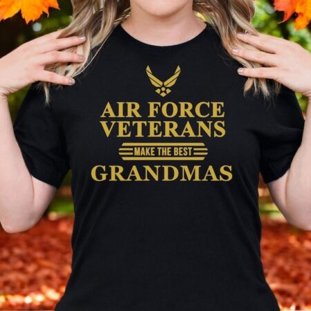 Proud Military Veteran Grandma Shirt Product Photo 1