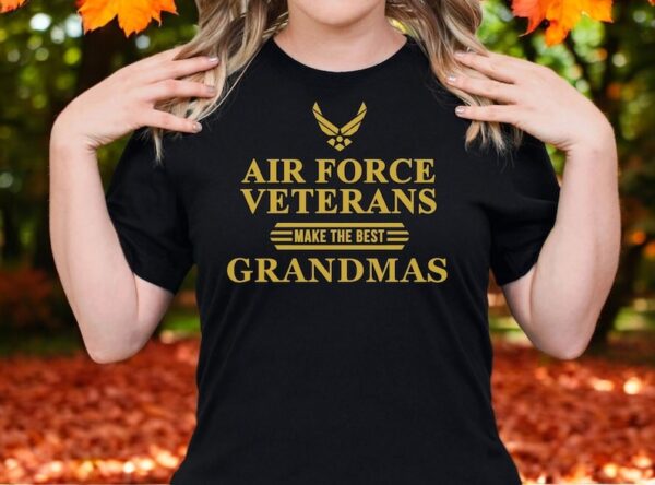 Proud Military Veteran Grandma Shirt Product Photo 1