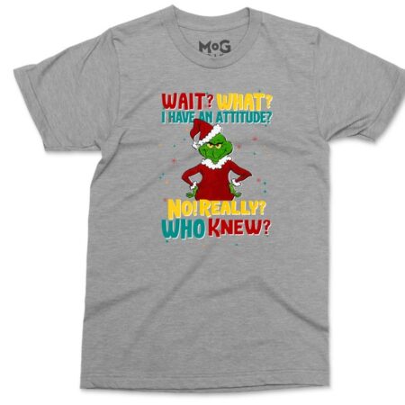 Santa Grinch Funny Slogan Grinchmas T-Shirt Product Photo 1