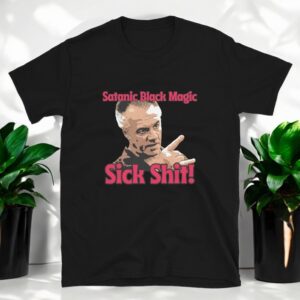 Satanic Black Magic Sick Shit T Shirt Product Photo 3