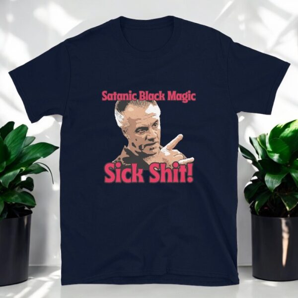 Satanic Black Magic Sick Shit T Shirt Product Photo 1