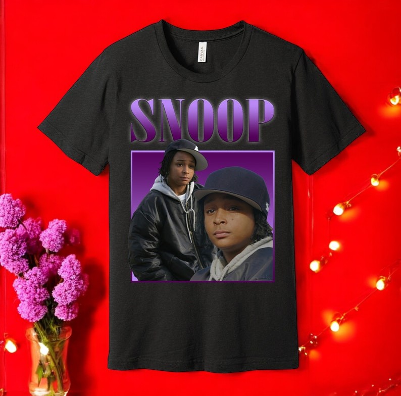 Snoop Pearson Oversized Fashion T-Shirt Product Photo 2