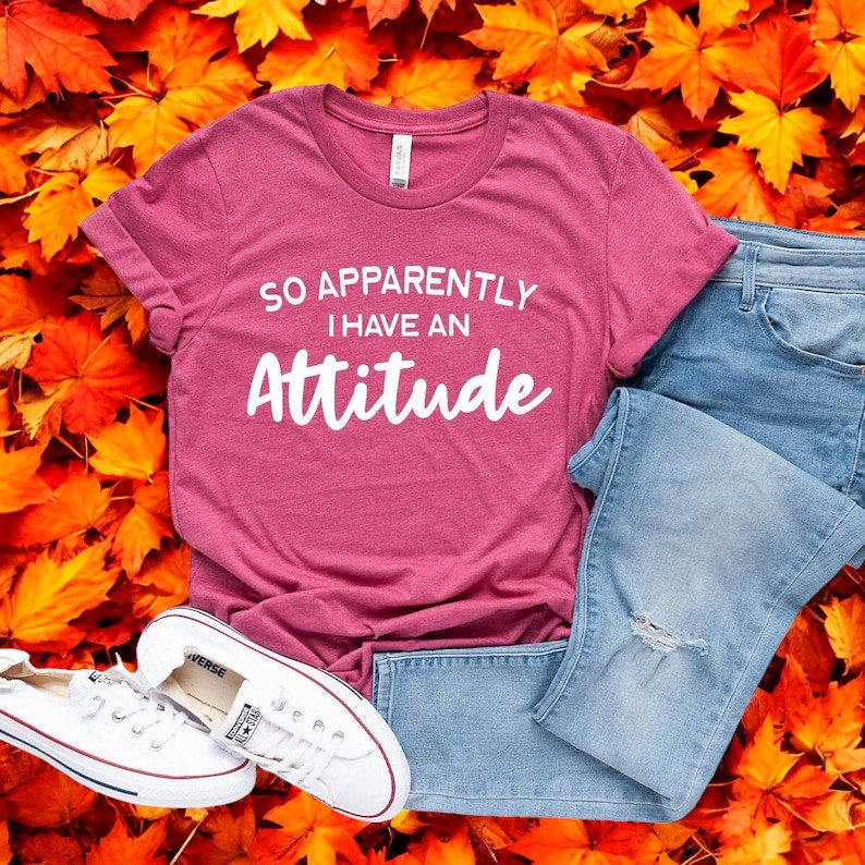 So Apparently I Have An Attitude Shirt Product Photo 2