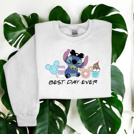 Stitch Best Day Ever Shirt Product Photo 1