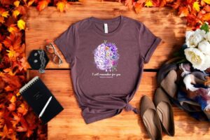 Support Alzheimer's Shirt Product Photo 2