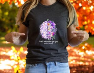 Support Alzheimer's Shirt Product Photo 3