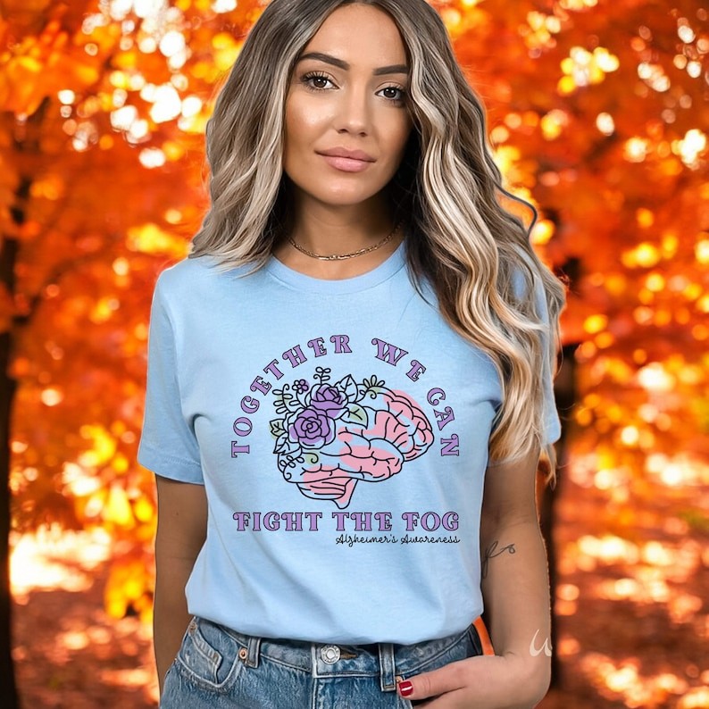 Together We Gay Fight The Fog Alzheimer Awareness Shirt Product Photo 2