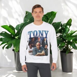 Tony Soprano Vintage Bootleg Sweatshirt Product Photo 2