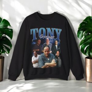 Tony Soprano Vintage Bootleg Sweatshirt Product Photo 3