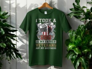 Took A Dna Test God Is My Father Veterans Are My Brothers T-Shirt Product Photo 2