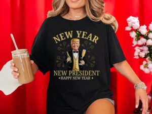 Trump New Years Eve, Trump New Year Tee Funny Trump Shirt Product Photo 2