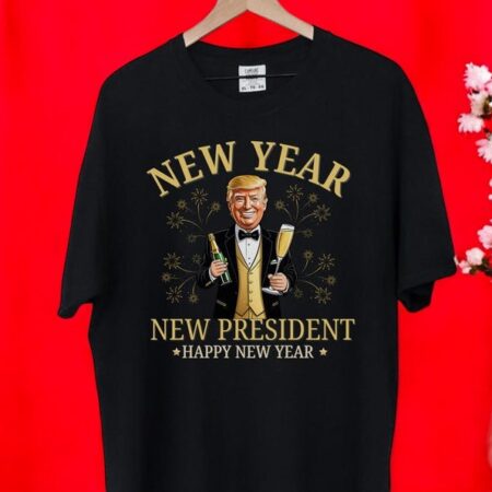 Trump New Years Eve, Trump New Year Tee Funny Trump Shirt Product Photo 1