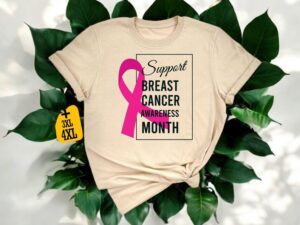 Upport Breast Cancer Awareness Month Shirt Product Photo 2