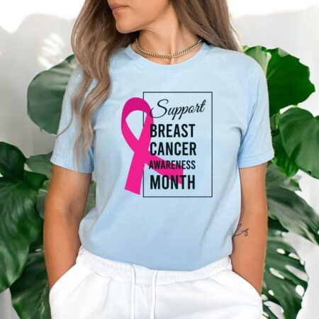 Upport Breast Cancer Awareness Month Shirt Product Photo 1