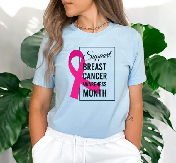 Upport Breast Cancer Awareness Month Shirt Product Photo 1