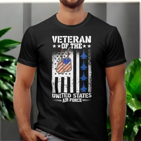 Veteran Of The United States Air Force T-Shirt Product Photo 1