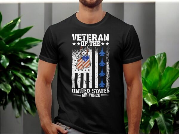 Veteran Of The United States Air Force T-Shirt Product Photo 1