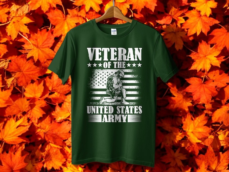 Veteran Of The United States Army T-Shirt Product Photo 2