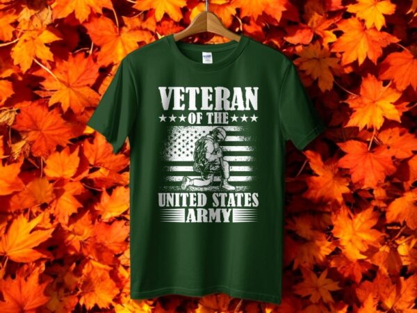 Veteran Of The United States Army T-Shirt Product Photo 1