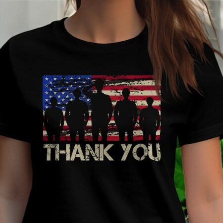 Veterans Thank You T-Shirt Product Photo 1