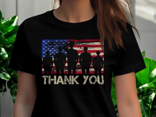 Veterans Thank You T-Shirt Product Photo 1